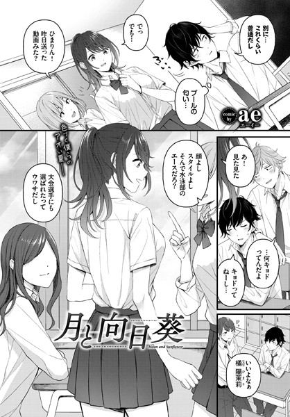 月と向日葵 h研